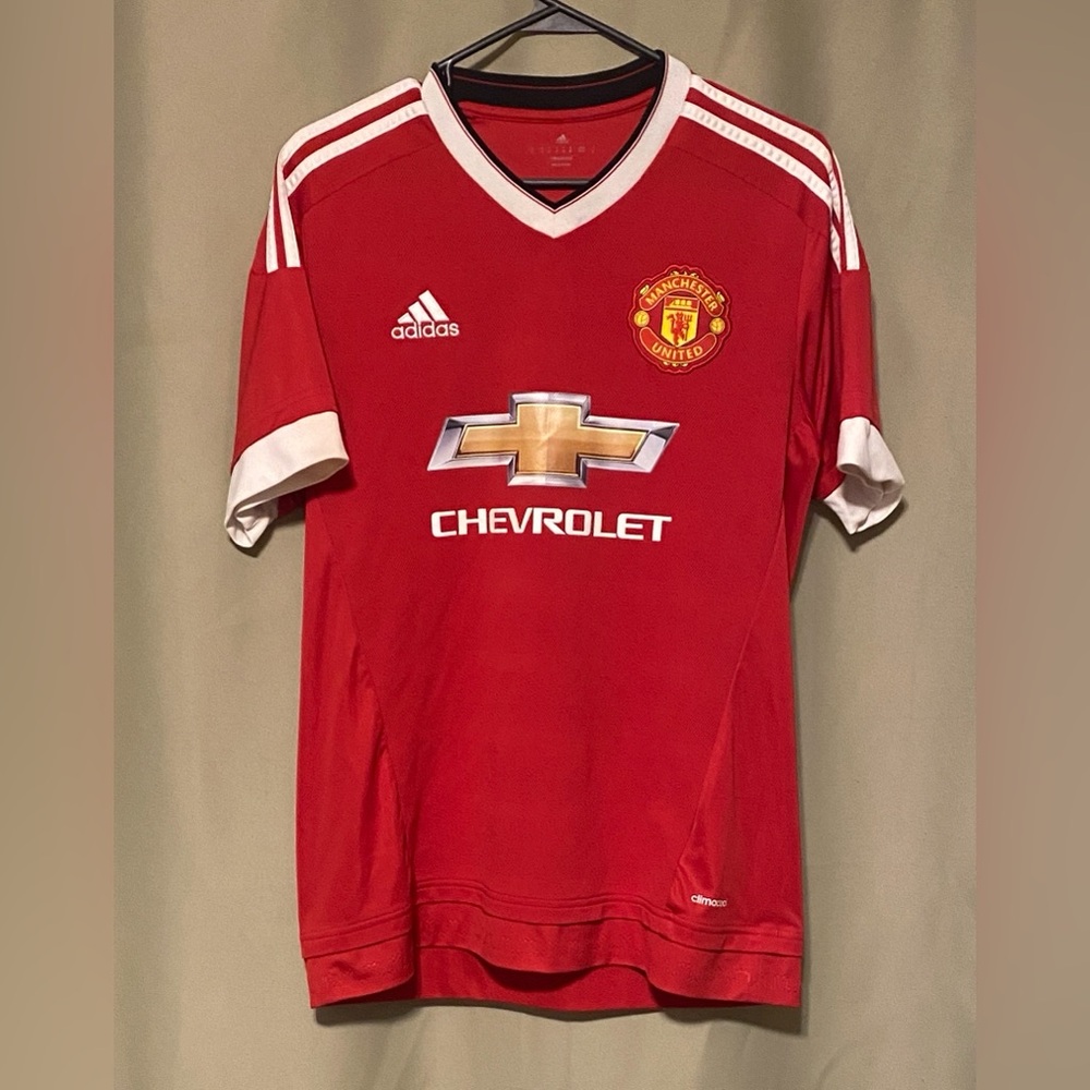 Manchester United  2015-2016 Home Football Soccer Shirt Jersey Adidas Climacool